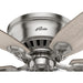 52 in. Indoor LED Ceiling Fan with Pull Chains, Brushed Nickel Ceiling Fan, Traditional Ceiling Fan with Bright Light, Fast Ceiling Fan Summer Winter -8-ErisView