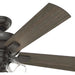 52 in. Indoor Noble Bronze Ceiling Fan with Remote Control, Dimmable Ceiling Fan and Light, Hugger Ceiling Fans-7-ErisView