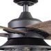 52 in. Indoor Outdoor Farmhouse Ceiling Fan with Light, Pull Chain, Reversible Fan for Summer Winter, Matte Black Outdoor Fan-8-ErisView