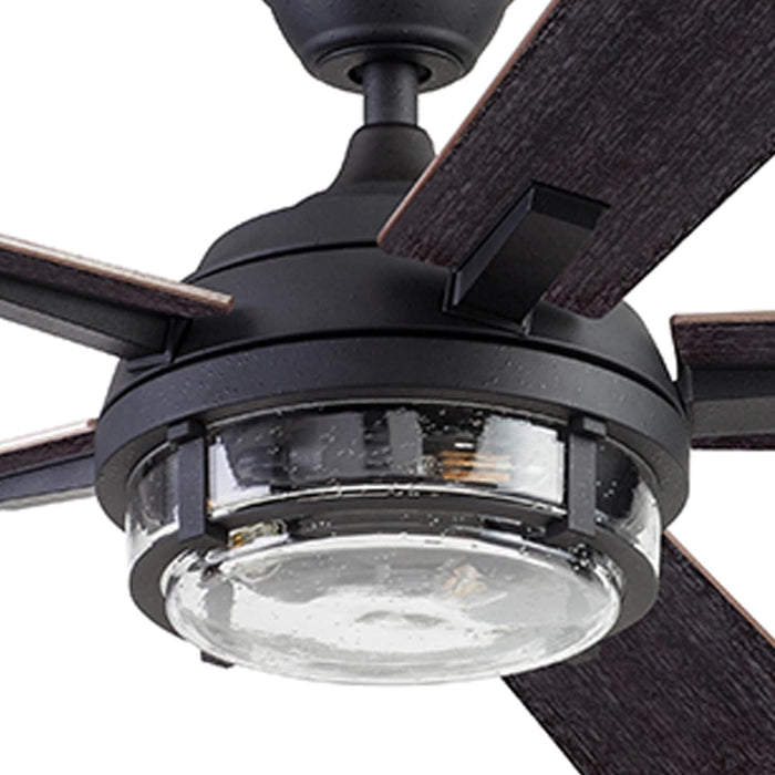52 in. Indoor Outdoor LED Ceiling Fan with Light, Remote Control, Reversible Fan for Summer Winter, Black Outdoor Fan-13-ErisView