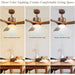 52 in. Indoor Outdoor Wood Reversible Quiet Ceiling Fans for Patio Living Room Bedroom Office, Outdoor Fans with Lights and Remote, Fan for Summer-3-ErisView