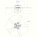 52 in. Industrial Black Ceiling Fan with Caged, Indoor Ceiling Fan with Remote Control Pull Chain and Light Kit-ErisView