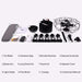 52 in. Industrial Farmhouse Vintage Retro Caged Ceiling Fan with Light and Remote, Indoor Black Ceiling Fandelier for Bedroom Living Room-9-ErisView