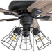 52 in. Industrial LED Ceiling Fan with Light Pull Chain, Bronze Reversible Fan in Winter Summer-3-ErisView