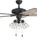 52 in. Industrial LED Ceiling Fan with Light Pull Chain, Bronze Reversible Fan in Winter Summer-8-ErisView