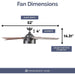 52 in. Industrial Looking Ceiling Fan, LED Ceiling Fan with Light and Remote, Reversible Ceiling Fan Winter Summer-6-ErisView