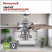 52 in. Industrial Style Ceiling Fans, Indoor Ceiling Fan and Light Remote Control-6-ErisView
