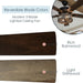 52 in. LED Brown Caged Elegant Ceiling Fans, Modern Farmhouse Rustic Ceiling Fans with Lights, Industrial Ceiling Fans, Metal Blade Fan-5-ErisView