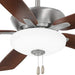 52 in. LED Energy Efficient Ceiling Fans with Pull Chain, Dark Walnut Reversible Brushed Nickel Ceiling Fan-5-ErisView