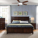 52 in. LED Energy Efficient Ceiling Fans with Pull Chain, Dark Walnut Reversible Brushed Nickel Ceiling Fan-6-ErisView