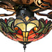 52 in. LED Unique Ceiling Fans, Charming Antique Ceiling Fans Light Fixture-8-ErisView