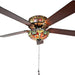 52 in. LED Unique Ceiling Fans, Charming Antique Ceiling Fans Light Fixture-1-ErisView