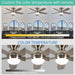 52 in. Low Profile Ceiling Fan with Remote, Flush Mount Ceiling Fan and Light, Reversible Dimmable Wood Ceiling Fan for Bedroom Living Room Dining Room-4-ErisView