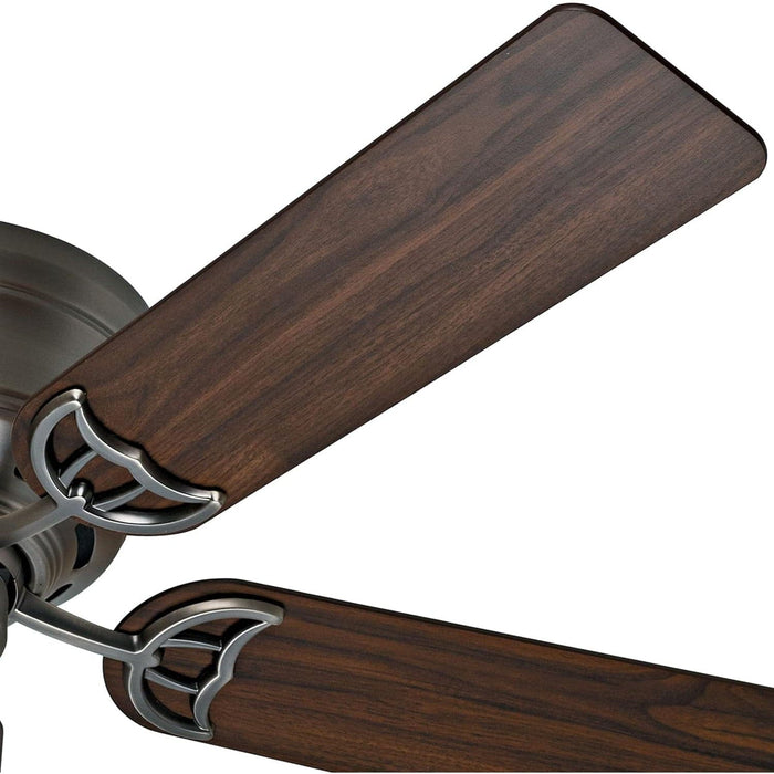 52 in. Low Profile Indoor Antique Traditional Ceiling Fans without Lights, Ceiling Fan with Reversible Blades Pull Chains Whisper Wind Motor-9-ErisView