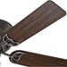 52 in. Low Profile Indoor Antique Traditional Ceiling Fans without Lights, Ceiling Fan with Reversible Blades Pull Chains Whisper Wind Motor-9-ErisView
