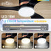 52 in. Low Profile Remote Control Ceiling Fan and Light, Reversible Quiet Flush Mount Ceiling Fan for Indoor Outdoor Use-4-ErisView