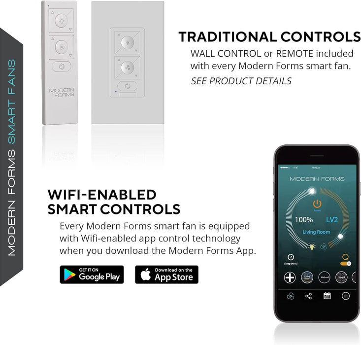 52 in. Matte Black 3 Blade Flush Mount Outdoor Ceiling Fan with LED Light Kit and Remote, Works with Alexa Google Assistant Samsung Things Ios android APP-4-ErisView