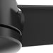 52 in. Matte Black Ceiling Fan, 3 Blade Ceiling Fan with Light, Hugger Ceiling Fans-10-ErisView