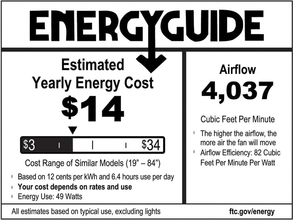 52 in. Matte Black Ceiling Fan with LED Light Kit and Handheld Remote, Hugger Ceiling Fans-2-ErisView
