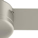 52 in. Matte Nickel Ceiling Fan, Ceiling Hugger Ceiling Fans-10-ErisView