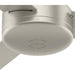 52 in. Matte Nickel Ceiling Fan, Ceiling Hugger Ceiling Fans-9-ErisView