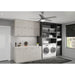52 in. Matte Silver Ceiling Fan, Ceiling Hugger Ceiling Fans-6-ErisView