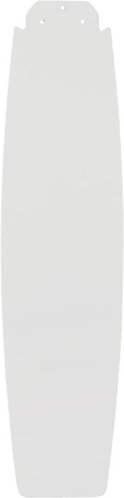 52 in. Matte White Ceiling Fan, Indoor Outdoor 3 Blade Ceiling Fan with Pull Chain, Flush Mount Outdoor Ceiling Fans-4-ErisView