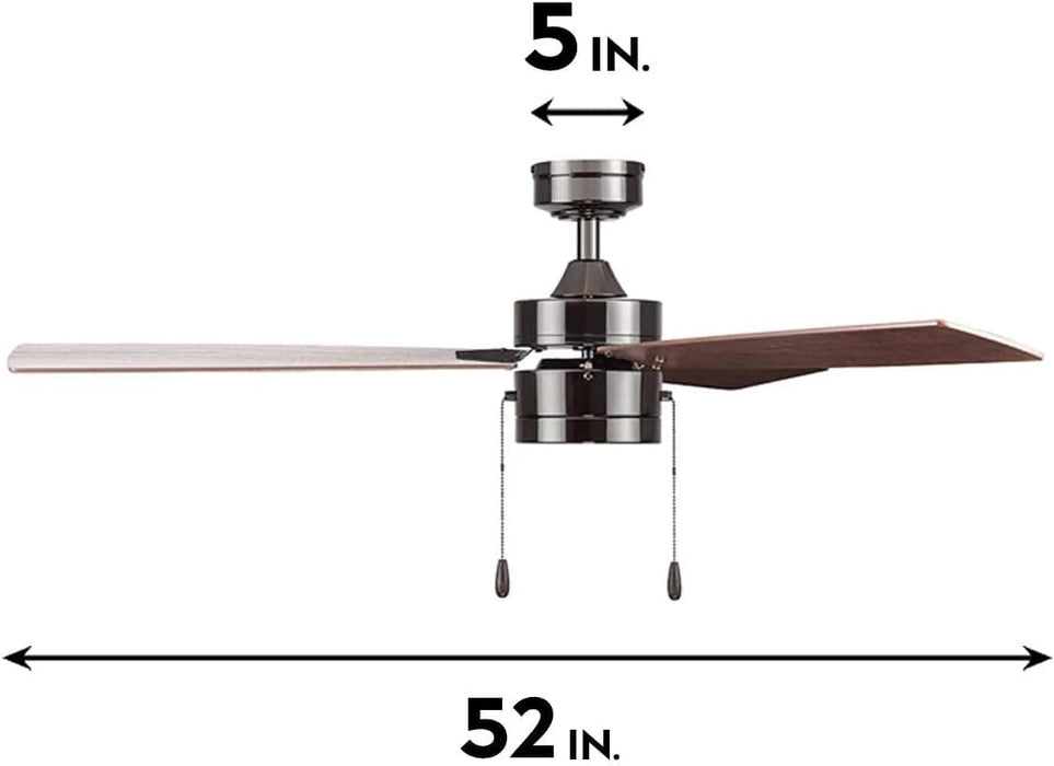 52 in. Metal Blade Ceiling Fan, Home Ceiling Fan, Cooling Ceiling Fan-5-ErisView