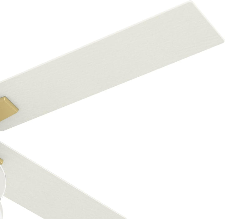 52 in. Modern Ceiling Fan, Brass Ceiling Fan, Hugger Ceiling Fans-10-ErisView