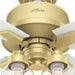 52 in. Modern Ceiling Fan, Brass Ceiling Fan, Hugger Ceiling Fans-8-ErisView