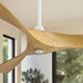 52 in. Modern Ceiling Fan with 3 Wood Blades-ErisView