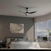 52 in. Modern Ceiling Fan with Bright Light and Remote, 3 Blade Reversible Quietest Fan For Sleeping for Living Room Bedroom-6-ErisView