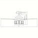 52 in. Modern Chrome Crystal Ceiling Fan with Remote, 5-Blade White Ceiling Fan-ErisView