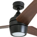 52 in. Modern Fan with Light, Indoor LED Ceiling Fan with Light Remote Control, Bronze Reversible Ceiling Fan Summer Winter-11-ErisView