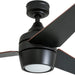 52 in. Modern Fan with Light, Indoor LED Ceiling Fan with Light Remote Control, Bronze Reversible Ceiling Fan Summer Winter-12-ErisView