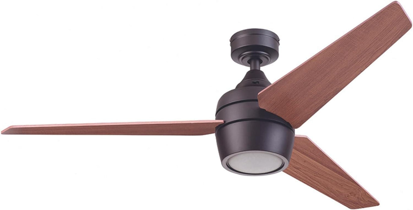 52 in. Modern Fan with Light, Indoor LED Ceiling Fan with Light Remote Control, Bronze Reversible Ceiling Fan Summer Winter-1-ErisView