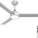 52 in. Modern Fan with Light, Silver Ceiling Fan with Remote, Quiet Reversible DC Ceiling Fan, LED 3 Blade Indoor Ceiling Fans for Bedroom Living Room -1-ErisView