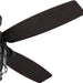 52 in. Natural Iron Ceiling Fan with LED Light and Remote Control, Ceiling Hugger Ceiling Fans-10-ErisView