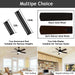 52 in. Outdoor Black Ceiling Fan with Light and Remote, Reversible Wood Outdoor Fan for Patio, Farmhouse Ceiling Fan with Light-5-ErisView