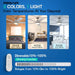 52 in. Outdoor Ceiling Fan with Light and Remote, Popular Ceiling Fans, Dimmable Noiseless Black Bedroom Ceiling Living Room Fan-8-ErisView
