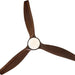 52 in. Outdoor Ceiling Fan with Light for Patio, Waterproof Reversible DC Ceiling Fan, 3 Walnut Wood Blade Wet Rated Outdoor Ceiling Fans-6-ErisView