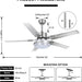 52 in. Outdoor Ceiling Fans Light with Remote for Patio, Stainless Steel Ceiling Fans with LED Light for Pavilion Barn, Warehouse Ceiling Fans-4-ErisView