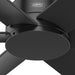 52 in. Outdoor Ceiling Fans, Metal Blade Fan, Matte Black Outdoor Fan, Exterior Ceiling Fans, Hugger Ceiling Fans-3-ErisView