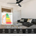 52 in. Outdoor Ceiling Fans with Light and Remote, Indoor Outdoor Reversible Modern Ceiling Fan for Bedroom Patio-10-ErisView