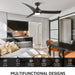 52 in. Outdoor Ceiling Fans with Light and Remote, Indoor Outdoor Reversible Modern Ceiling Fan for Bedroom Patio-27-ErisView