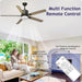 52 in. Outdoor Modern Black Fan, Ceiling Fans with Lights and Remote, Bedroom Ceiling Fans, Porch Fans-20-ErisView