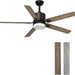 52 in. Outdoor Modern Black Fan, Ceiling Fans with Lights and Remote, Bedroom Ceiling Fans, Porch Fans-24-ErisView
