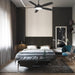 52 in. Recessed Ceiling Fan, Dimmable Ceiling Fan and Light, Home Ceiling Fan-7-ErisView