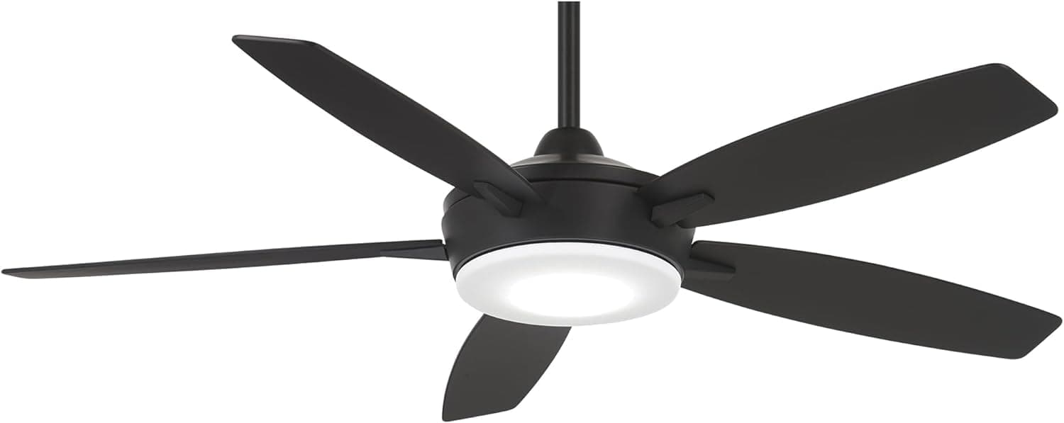 52 in. Recessed Ceiling Fan, Dimmable Ceiling Fan and Light, Home Ceiling Fan-1-ErisView