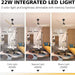 52 in. Remote Control Ceiling Fan and Light, Wood Ceiling Fan with Light, Fancy Ceiling Fans for Bedroom, Outdoor Wood Patio Fans-7-ErisView